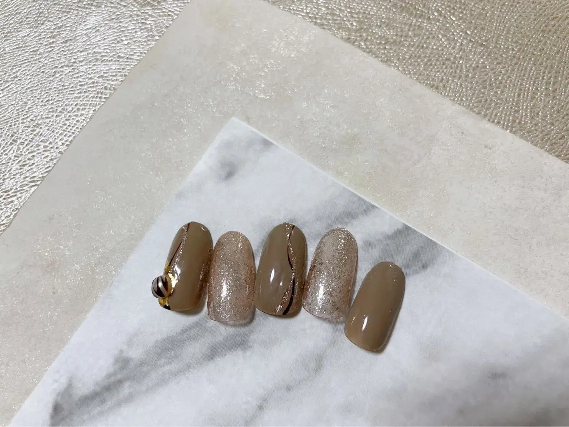 ネイル オーロラネイル フットネイル フレンチネイル ジェルネイル 韓国ネイル kiki nail &brow二子玉川のネイルデザイン