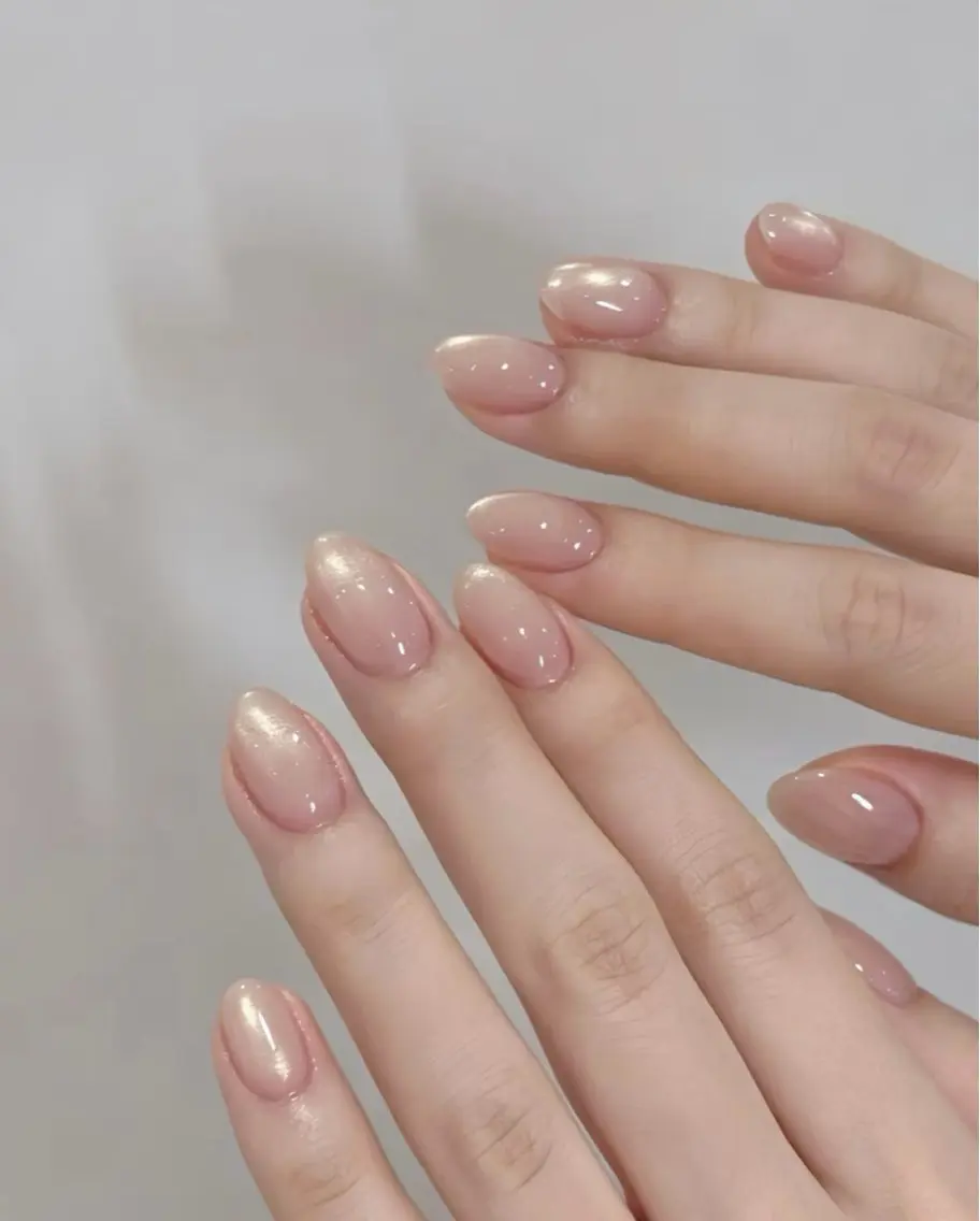 ネイル オーロラネイル 長さ出し フラッシュネイル フラワーネイル フットネイル ハンドネイル ✨ nanakaのネイルデザイン
