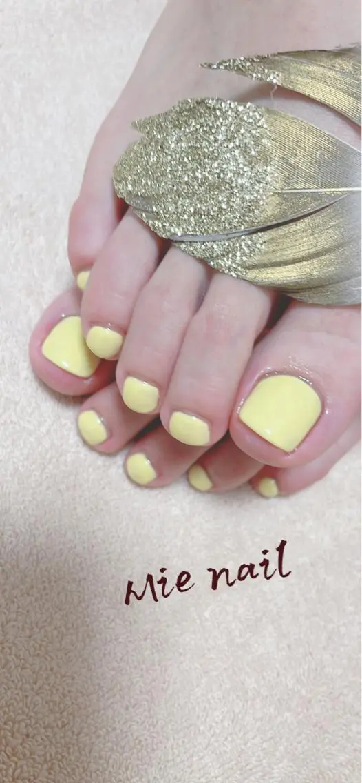フット👣ワンカラー(90色ジェル対応)の写真