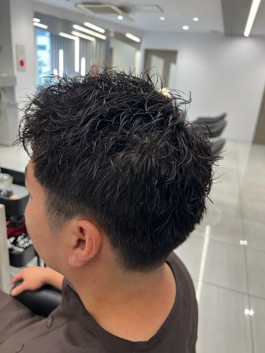 ショート パーマ メンズ Masakuni Tsutsumiのヘアスタイル