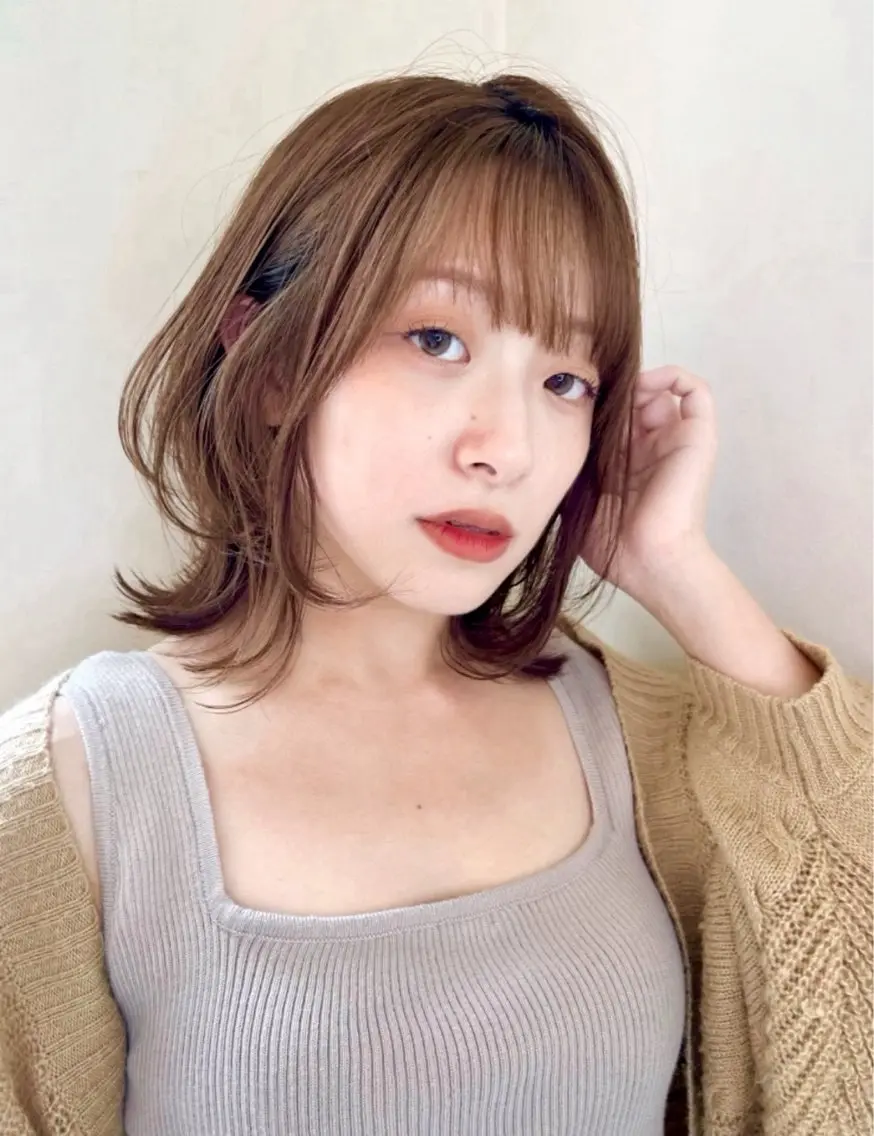 カラー ヘアカラー 掛川 真那斗のヘアスタイル