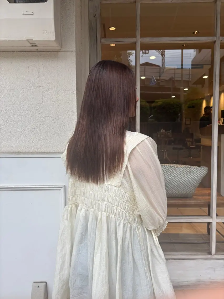 セミロング saya/似合わせ /透明感カラーのヘアスタイル