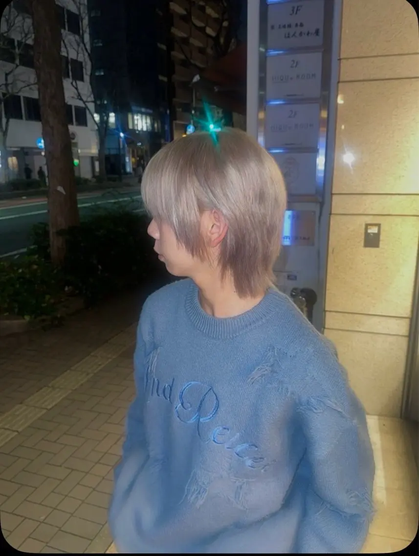 ブリーチ(ブリーチリタッチ)+ワンカラーの写真