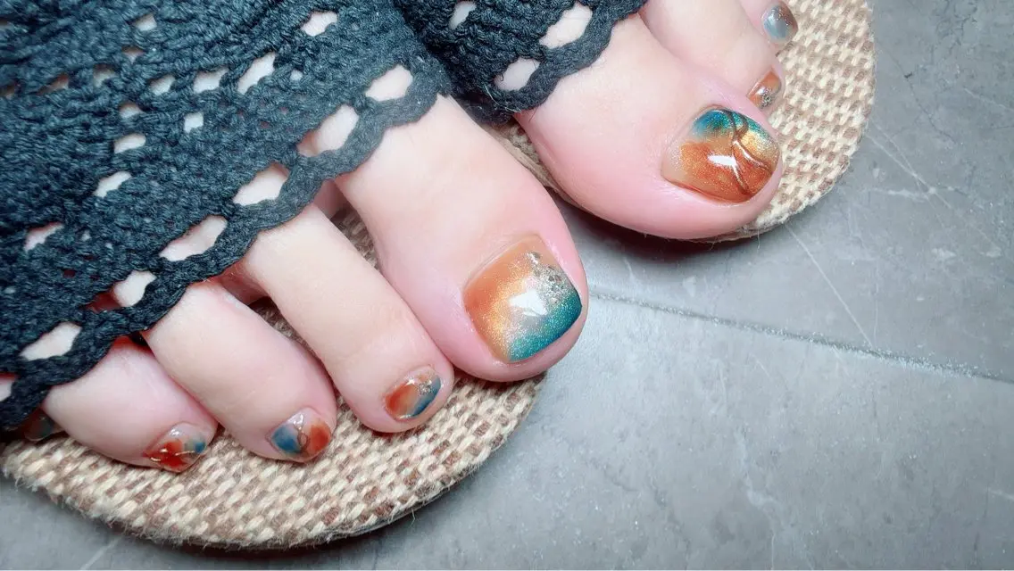 ネイル フットネイル nail salon ily 武蔵新城のネイルデザイン