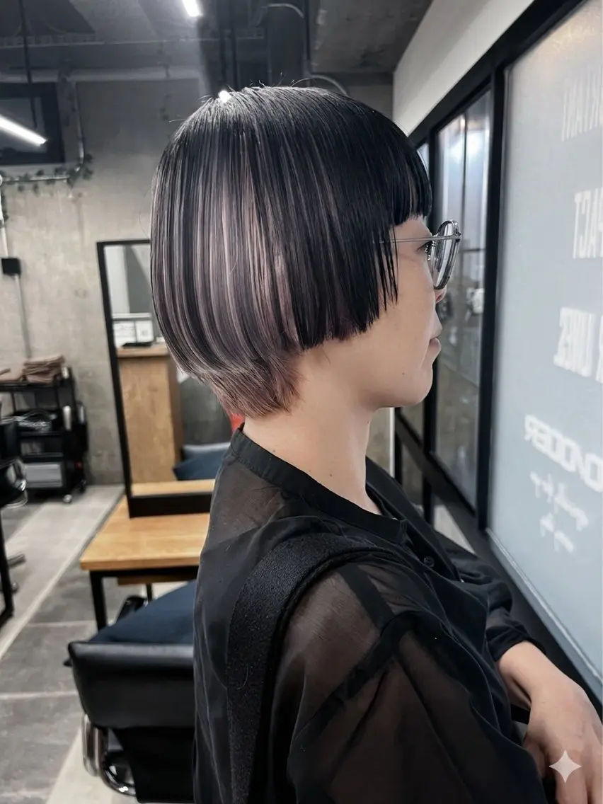 ショート カラー 佐々木 健太郎のヘアスタイル