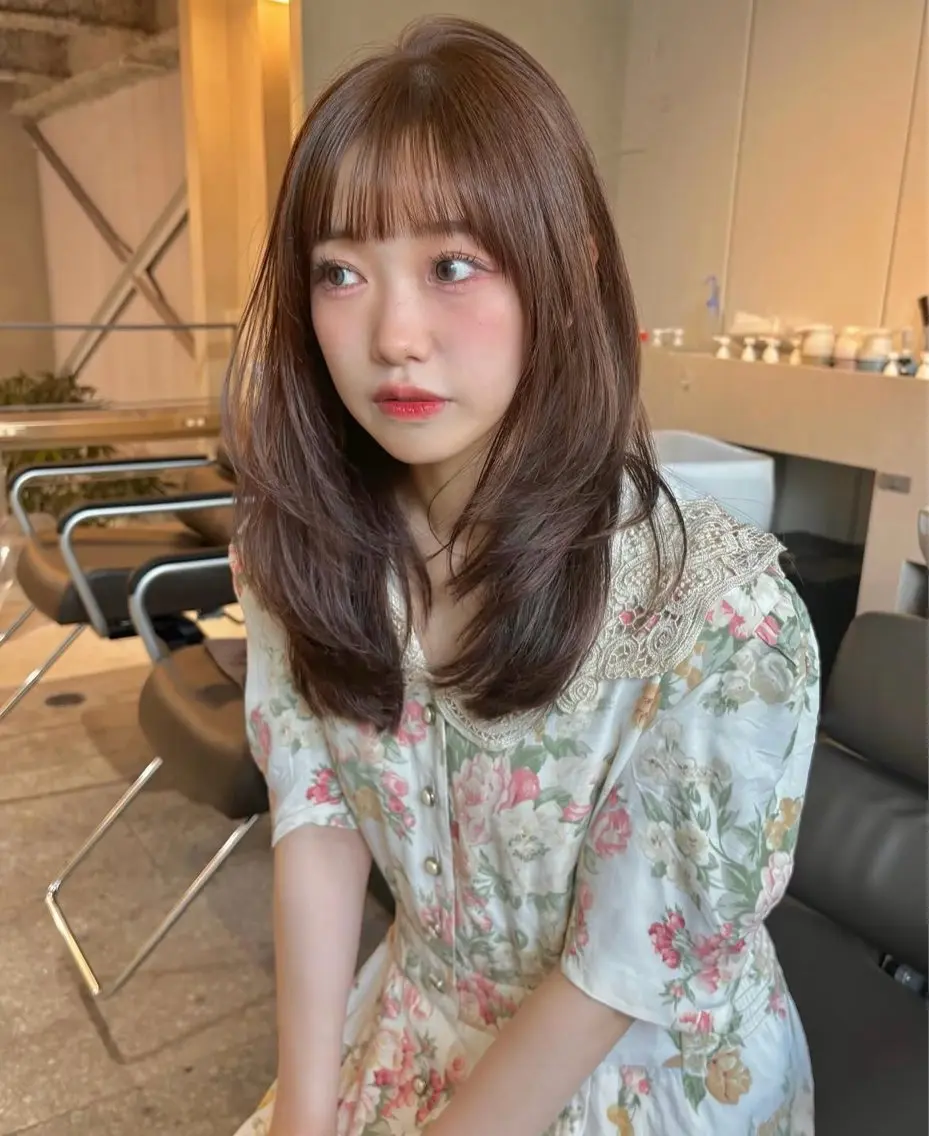 カラー➕髪質再生トリートメントの写真