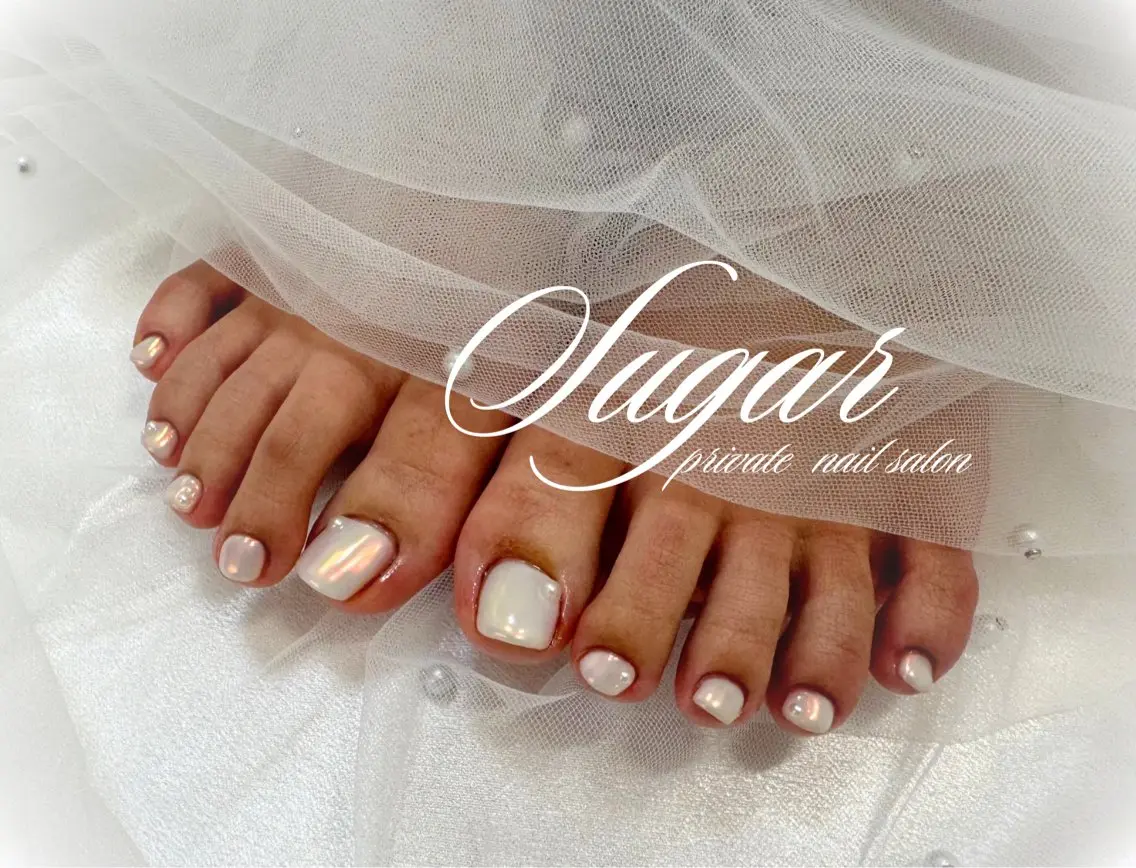 ネイル オーロラネイル Nail salon Sugarのネイルデザイン