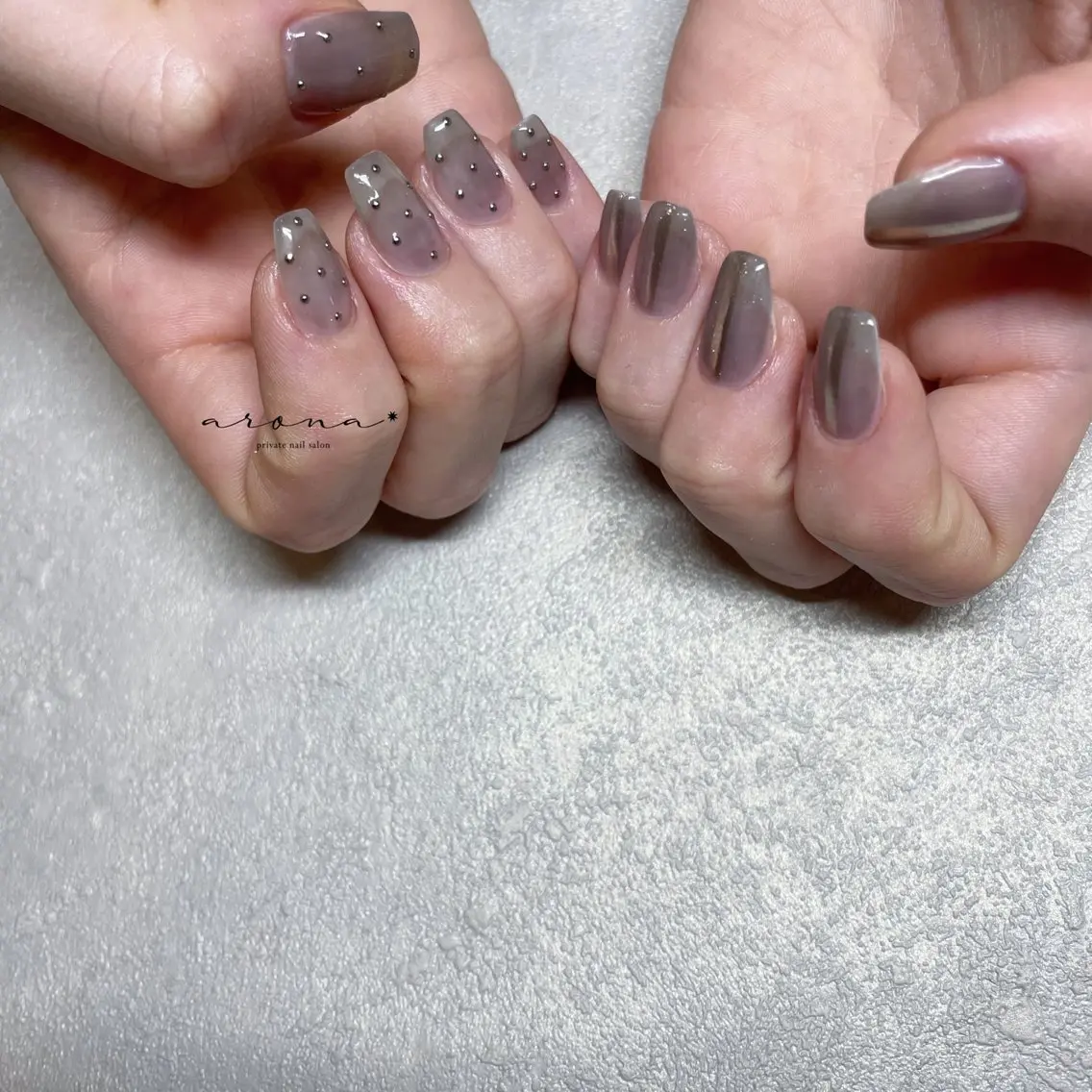 ネイル ハンドネイル nail salon ✷aronaのネイルデザイン
