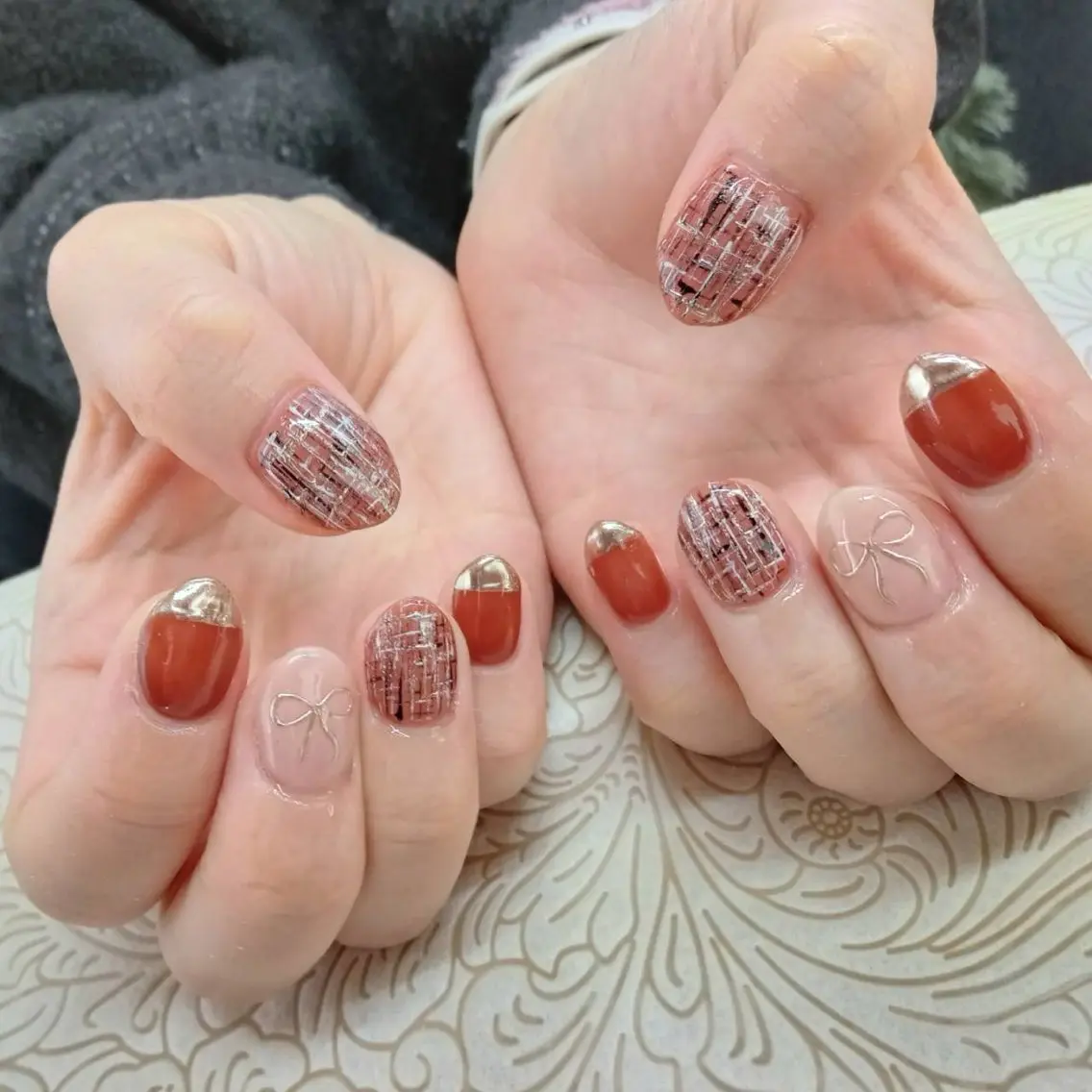 ネイル フラワーネイル precious nail roomのネイルデザイン