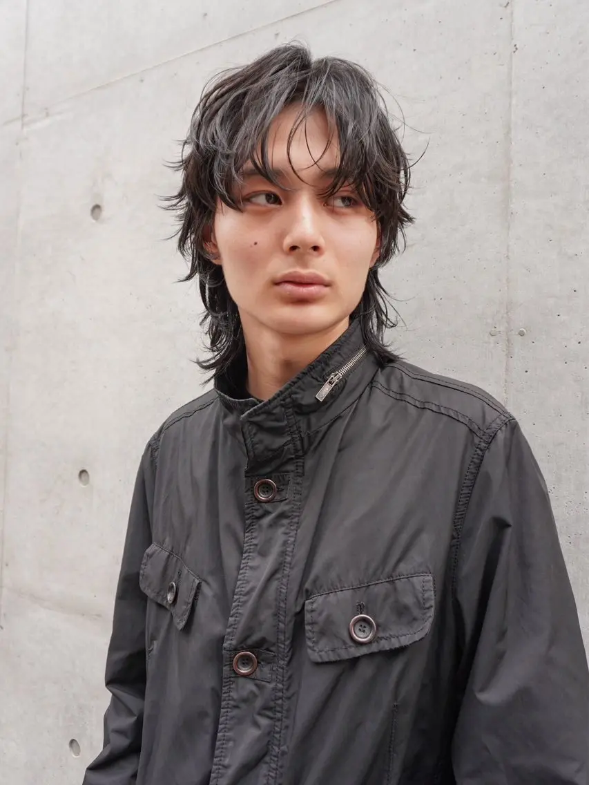 ショート パーマ 曲がる縮毛矯正 バレイヤージュ森田のヘアスタイル