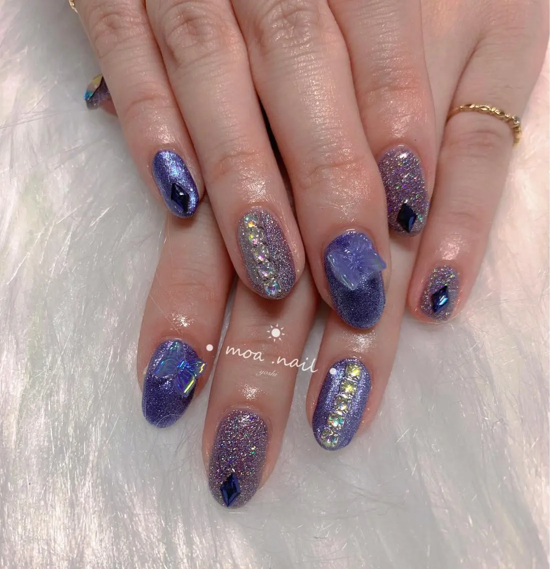 ネイル ジェルネイル パラジェル MoaNail🫶 Yoshiのネイルデザイン