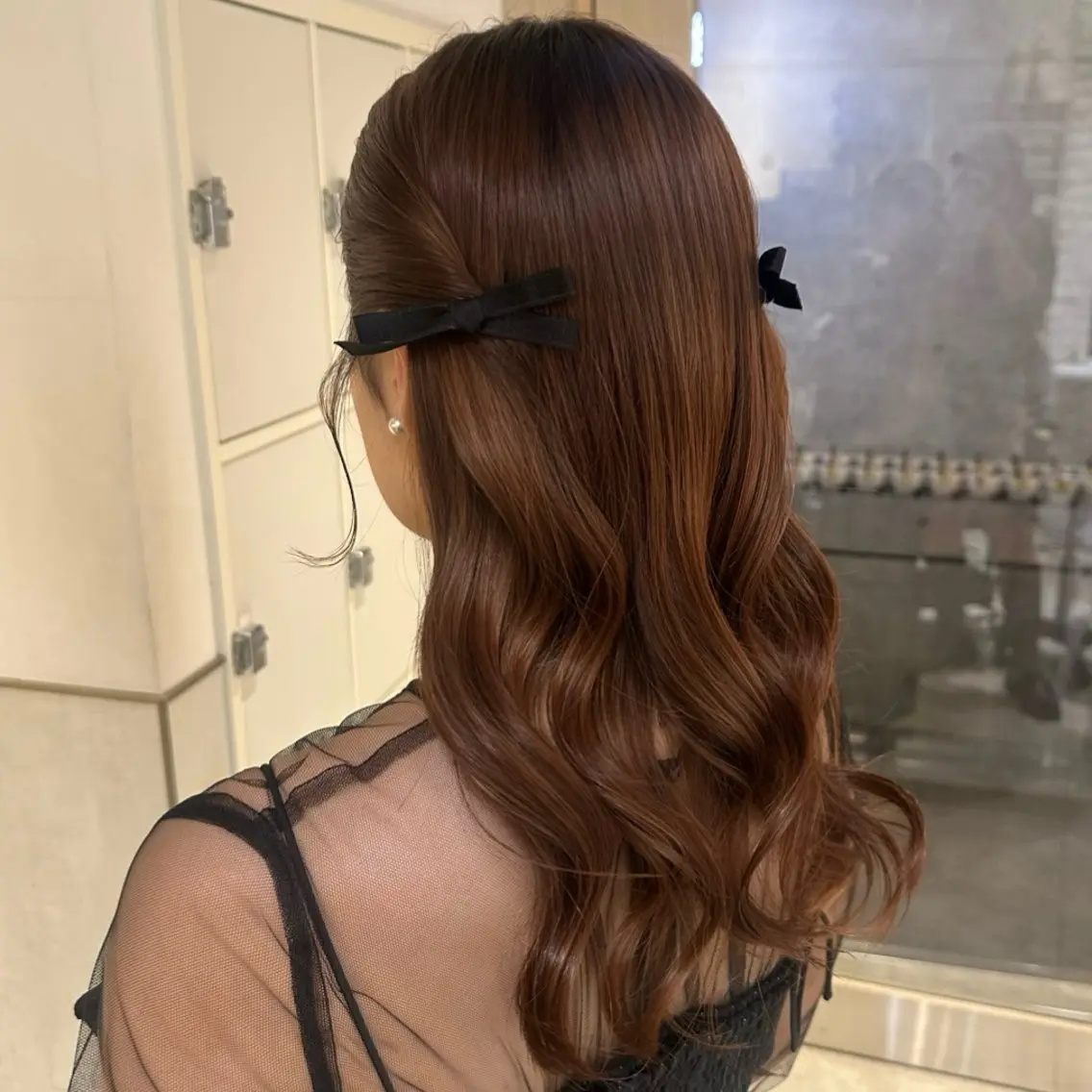 ヘアアレンジ ヘアセット 🎀絶対かわいい🎀 モテ髪ヘアセット🎶のヘアスタイル