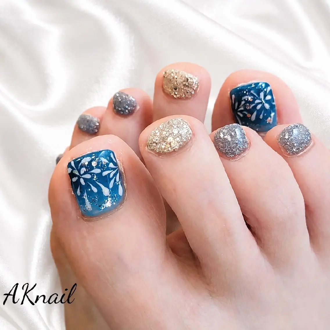 ネイル フットネイル ネイル&巻き爪サロン AKnailのネイルデザイン