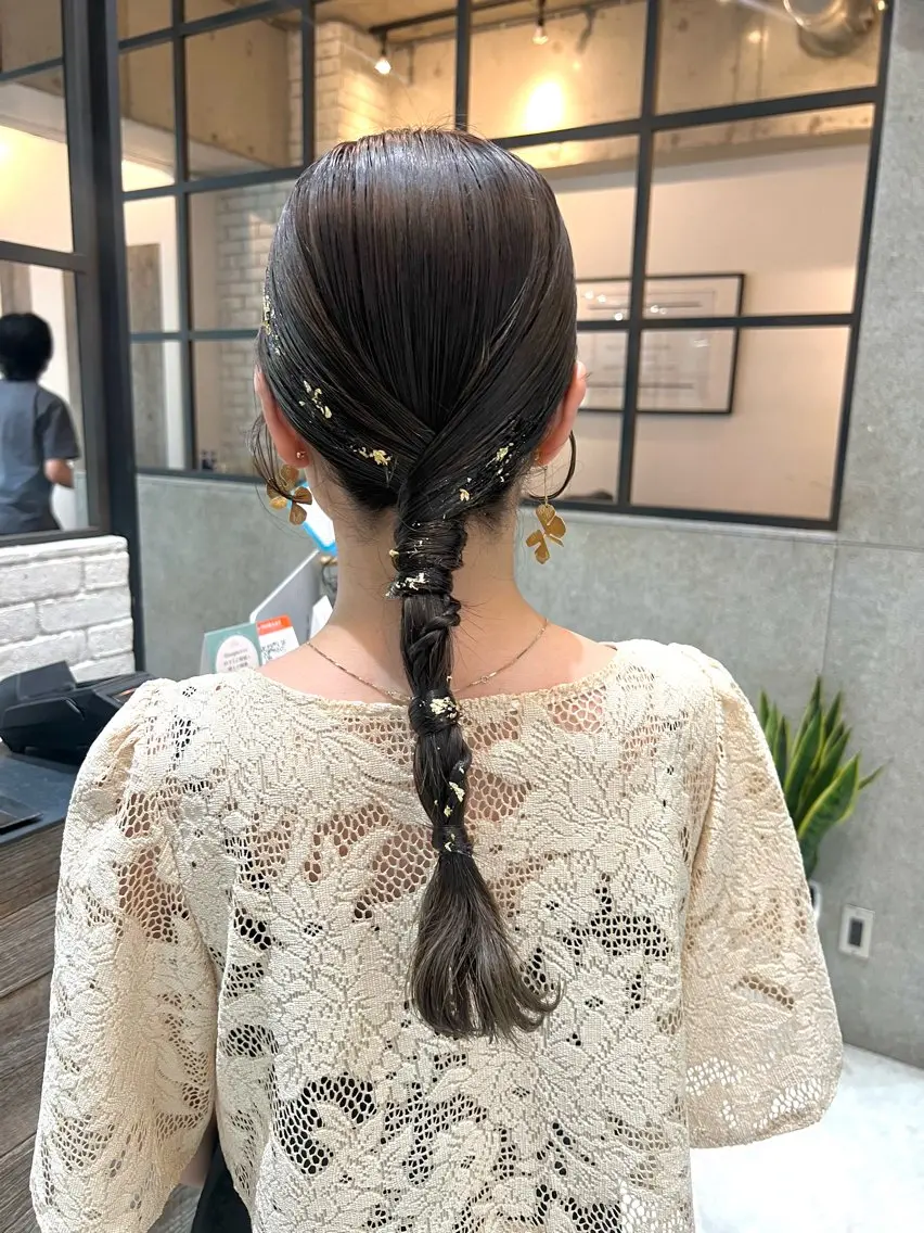 ロング ヘアアレンジ ヘアセット 🌿ニュアンス/髪質 改善🌿Fukudaのヘアスタイル