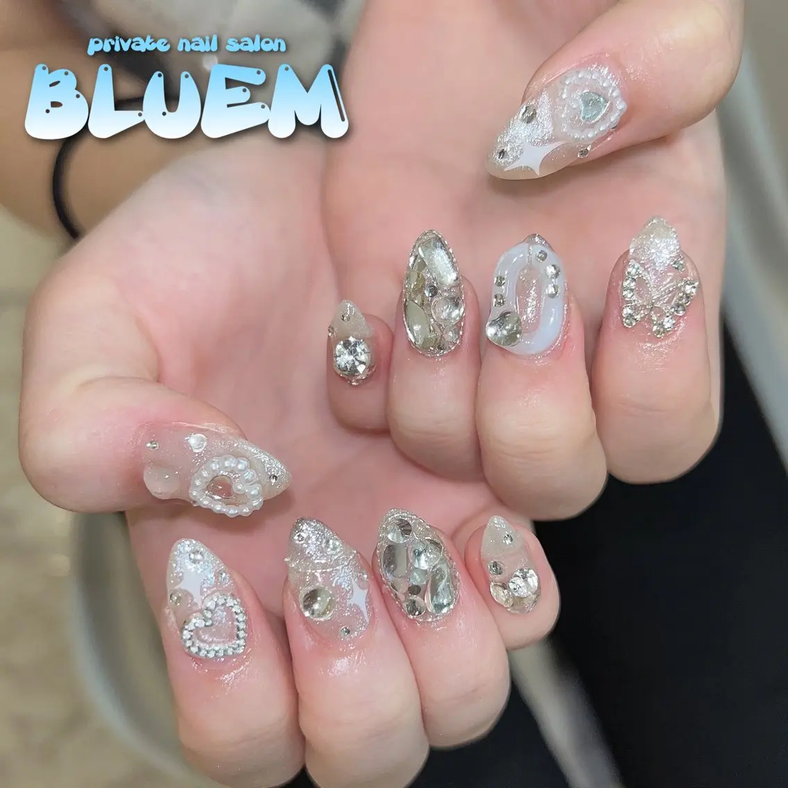 ネイル ハンドネイル BLUEM なな🐶のネイルデザイン