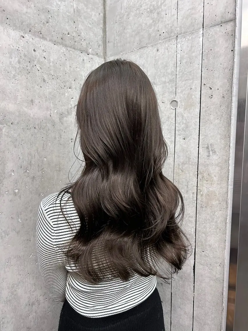 ロング カラー ヘアカラー ANJU/上品カラー /似合わせカラー💖のヘアスタイル