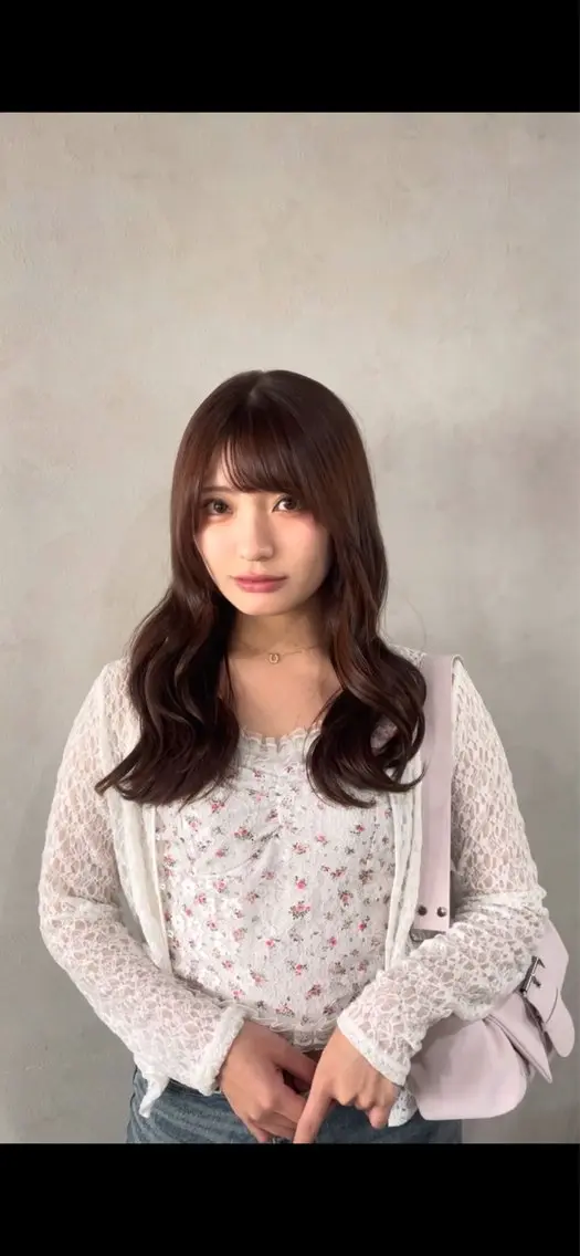 ロング カラー ベージュカラー カット ヘアカラー 🍑透明感トレンド カラー🍑のヘアスタイル