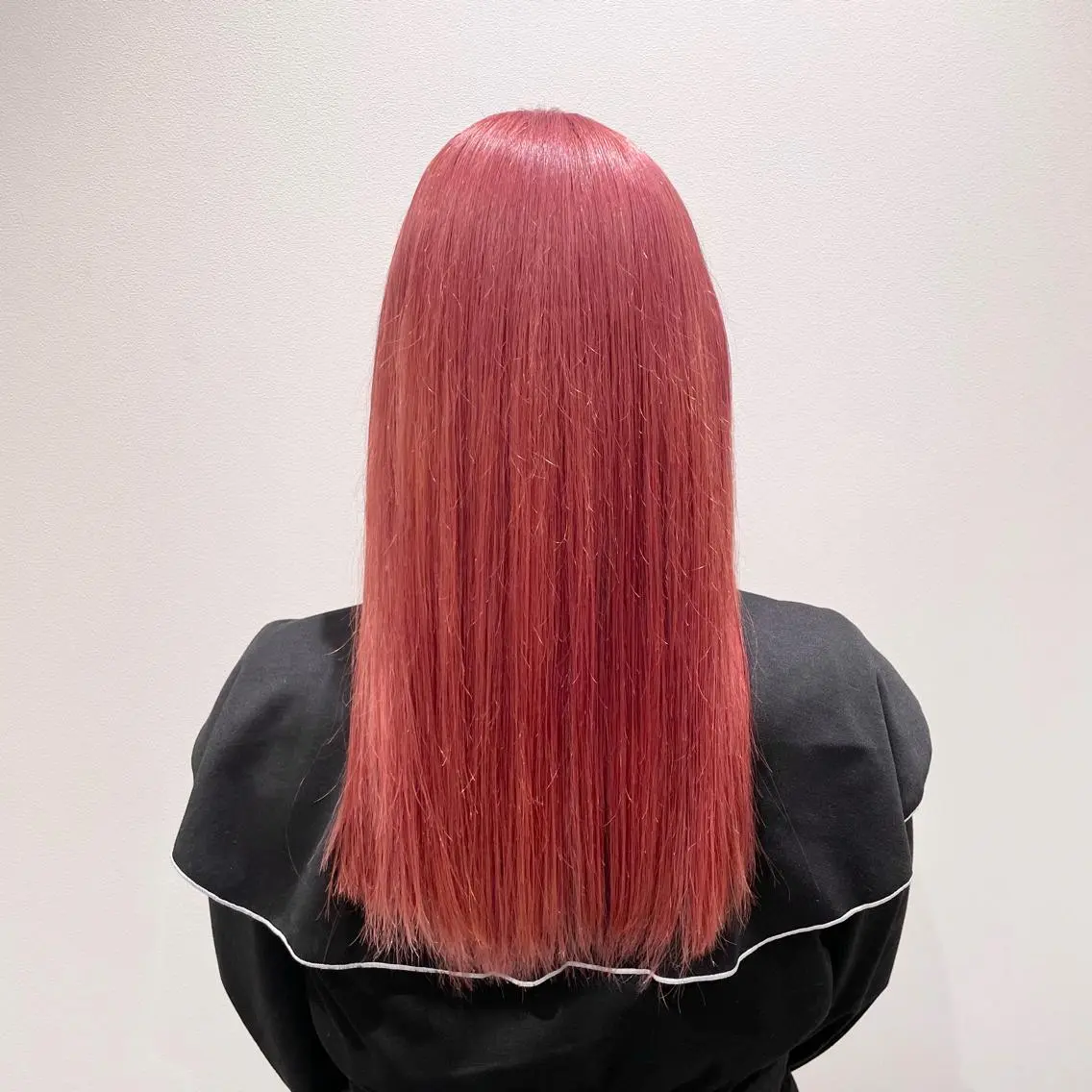 ロング カラー ブリーチ ケアブリーチ 透明感カラー ピンクカラー ヘアカラー トリートメント ✨髪質改善🎨 杉本賢人のヘアスタイル