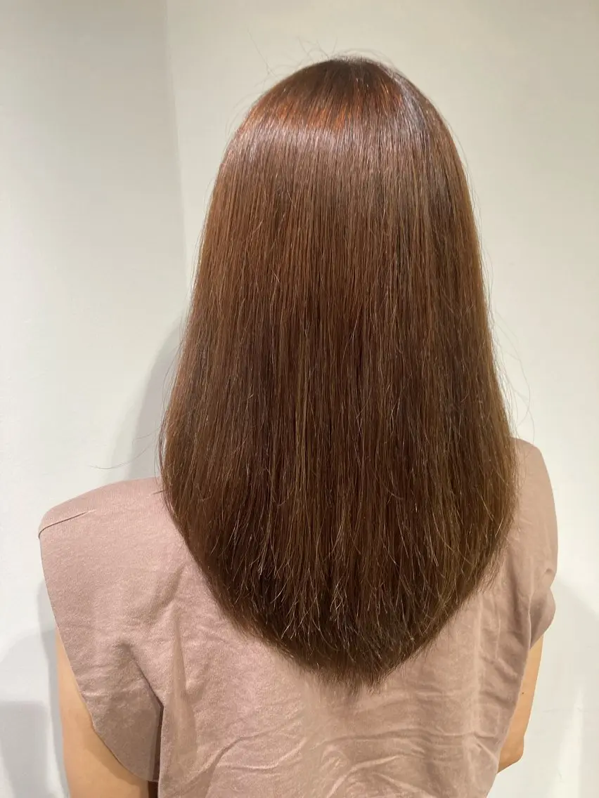 ロング カット ヘアカラー 縮毛矯正 トリートメント ヘッドスパ ヘアセット あやか 白髪ぼかしハイライトのその他イメージ