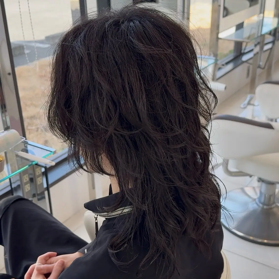 メンズ メンズウルフカット ウルフカット ✂︎山﨑 涼太✂︎のヘアスタイル