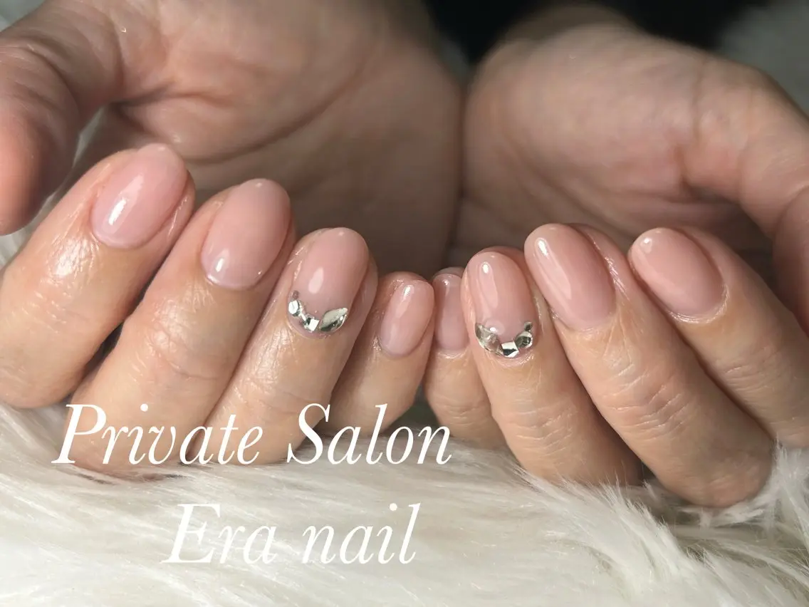 ネイル ワンカラーネイル ハンドネイル Era nailのネイルデザイン