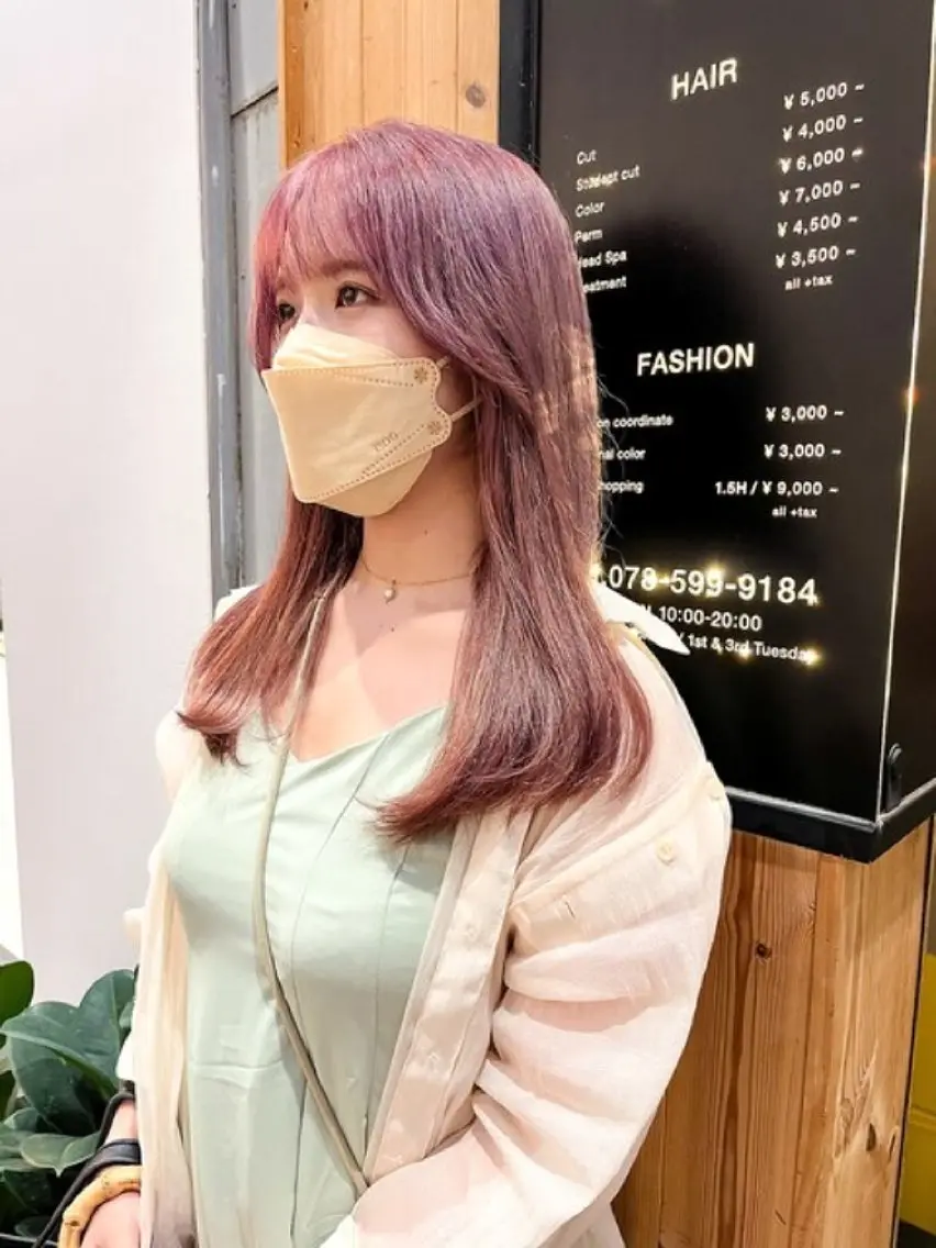✨ブリーチ＋ワンカラー！髪質改善トリートメント付✨の写真