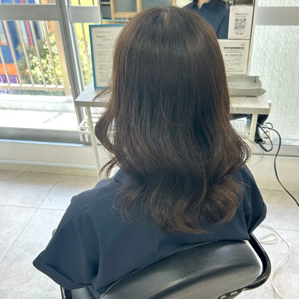 ミディアム カラー ツヤ感ワンカラー🎀 NAOのヘアスタイル