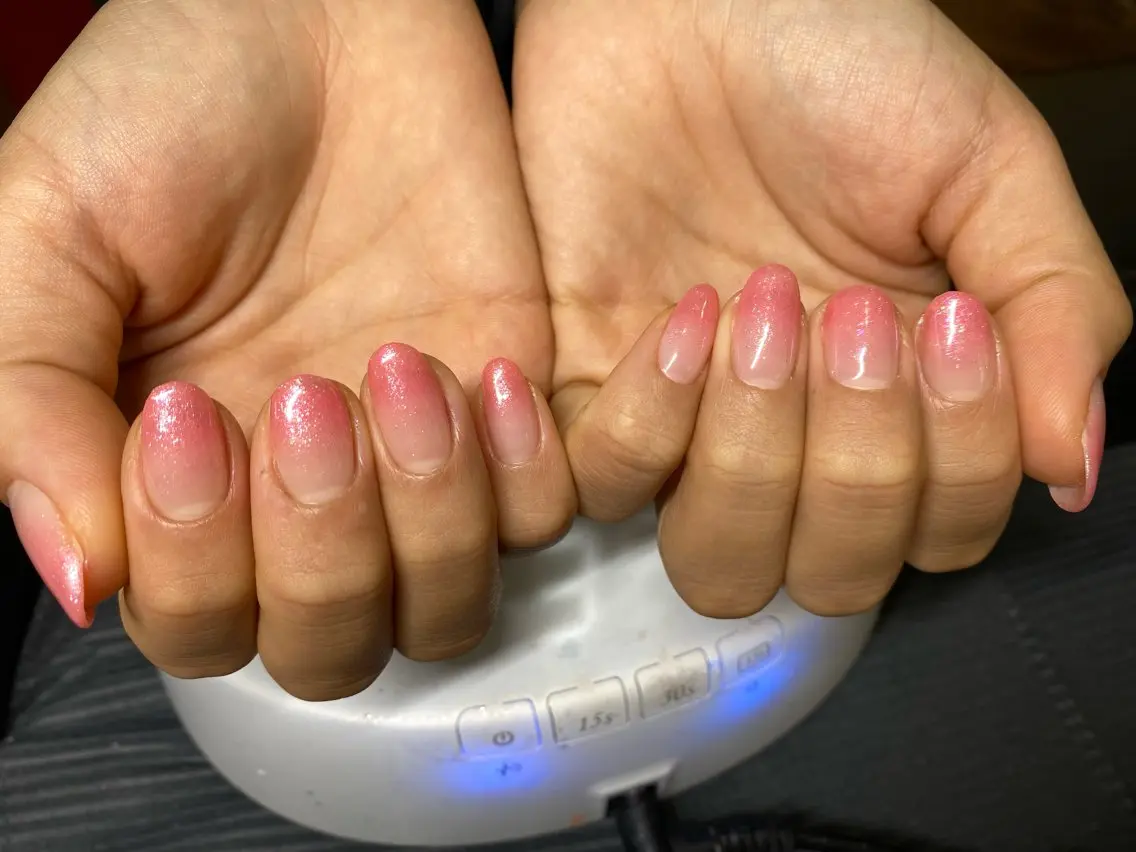 ネイル グラデーション ピンク 増田 。のネイルデザイン