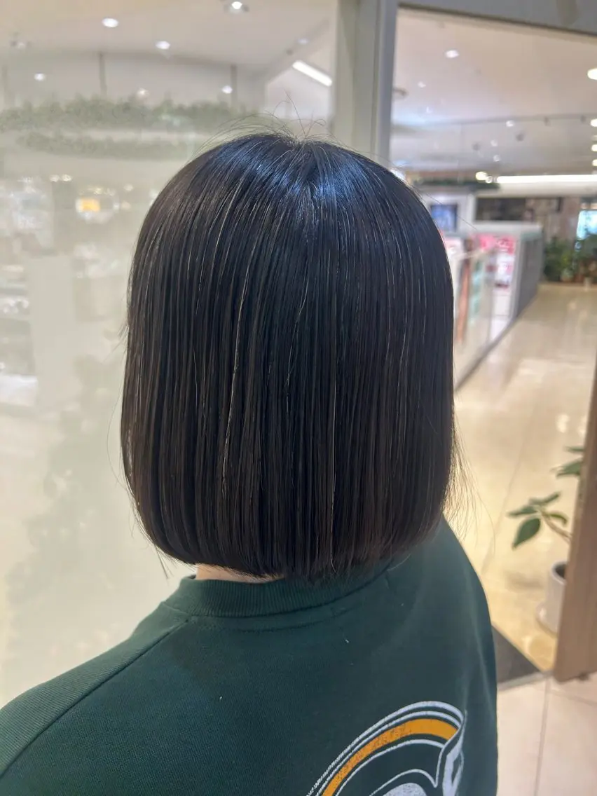 ショート パーマ 縮毛矯正/髪質改善/ 艶髪ササキナツミのヘアスタイル