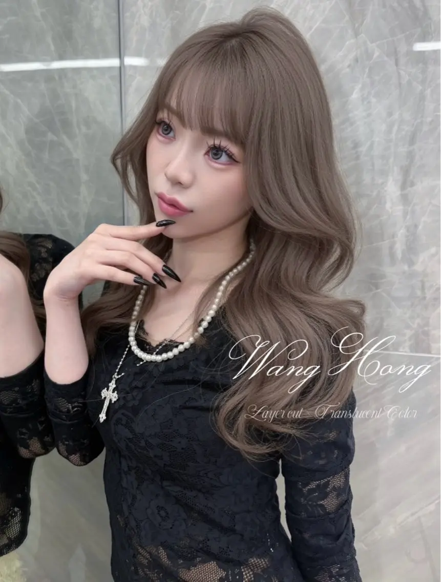 🖤𝐖𝐂𝐨𝐥𝐨𝐫+𝐓𝐫𝐞𝐚𝐭𝐦𝐞𝐧𝐭🖤【ブリーチなし】※ロング料金+1100〜2200の写真