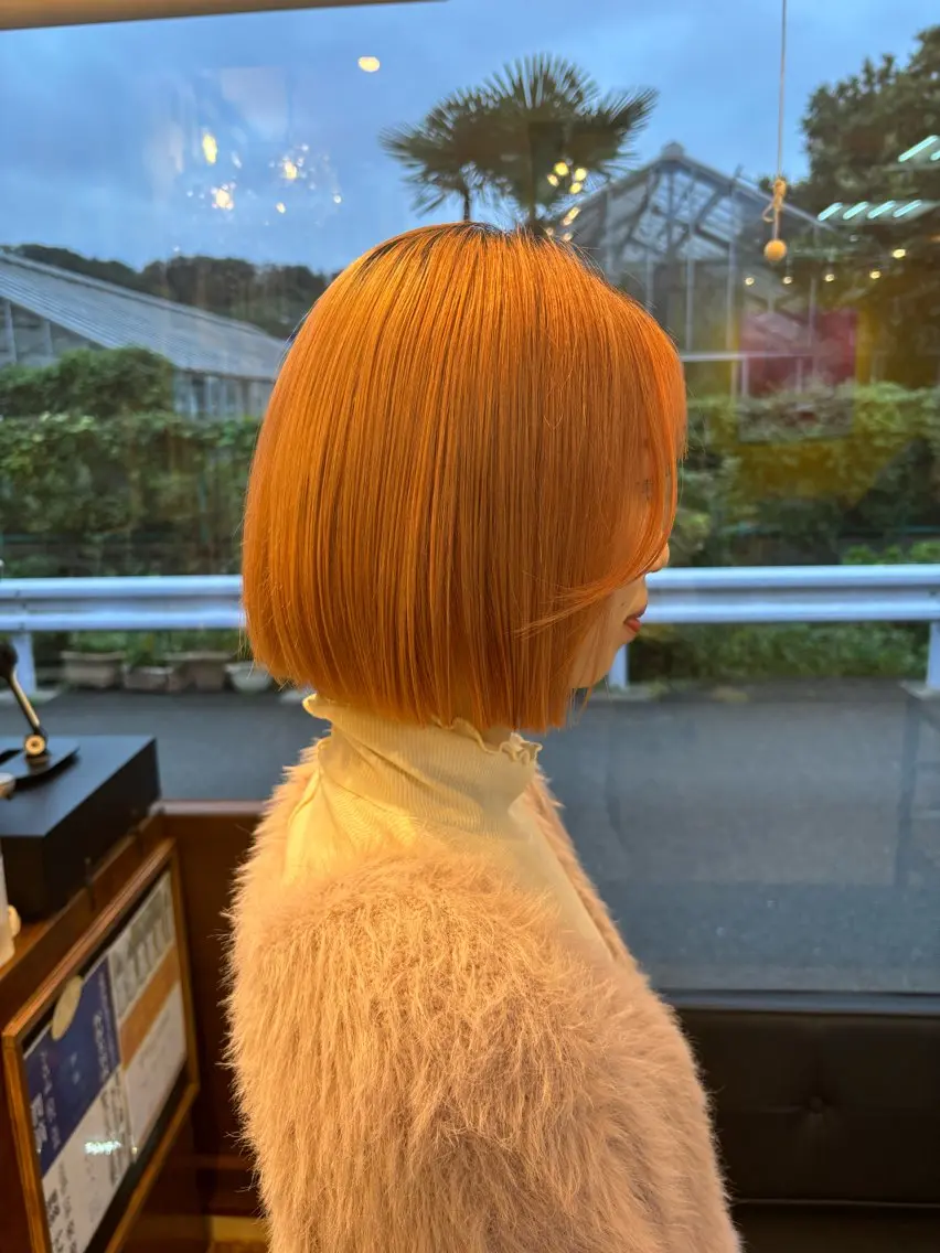 ミディアム ボブ Honami モデル募集中のヘアスタイル