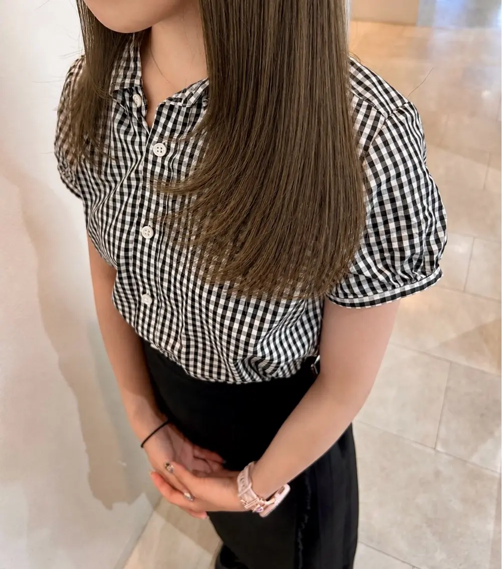 ミディアム BON sejourのヘアスタイル