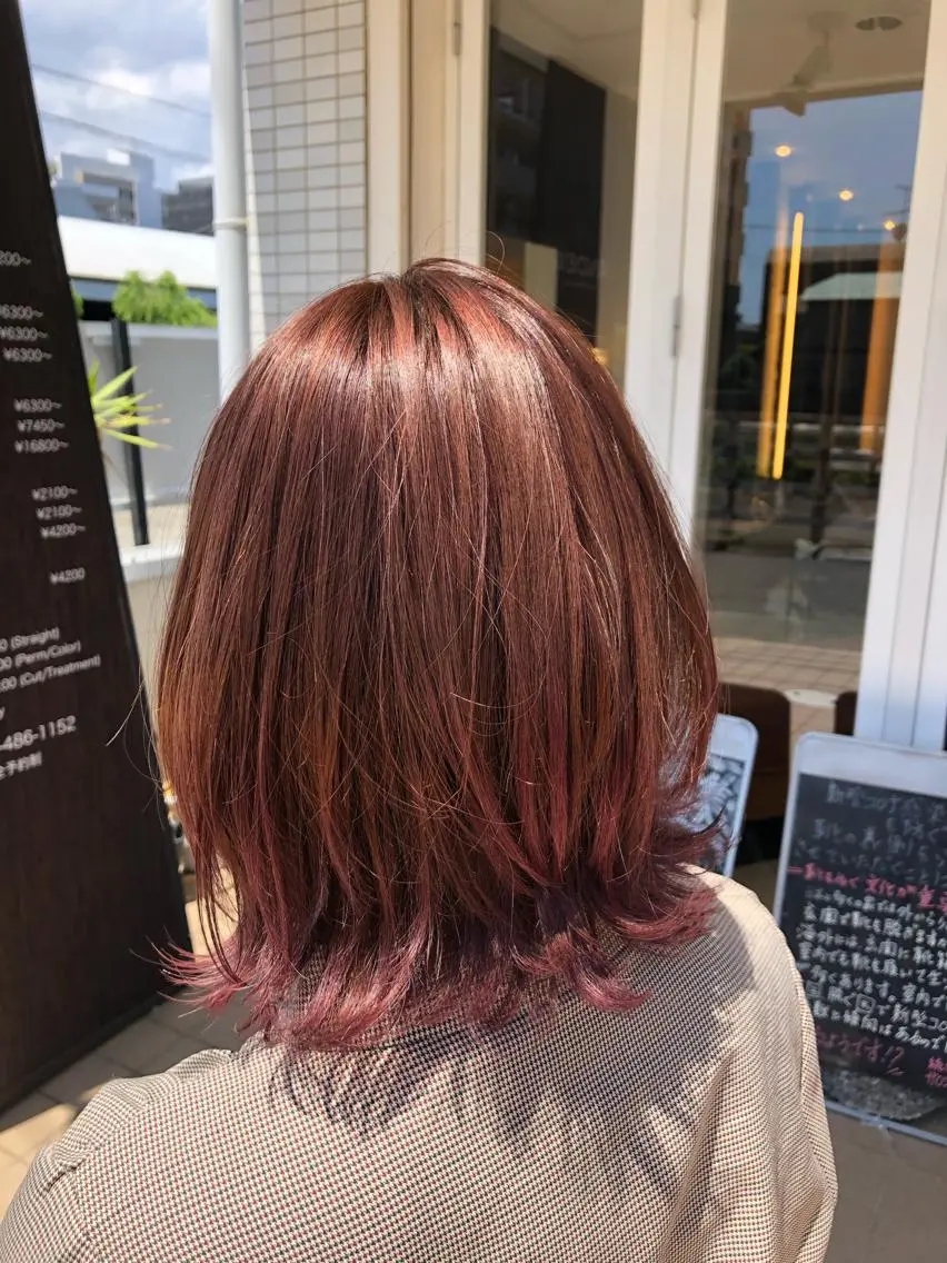 カラーメンテナンス（リタッチなど）/ワンメイク/デザインカラーorブリーチは要相談💄【最大30​〜​40％off】の写真