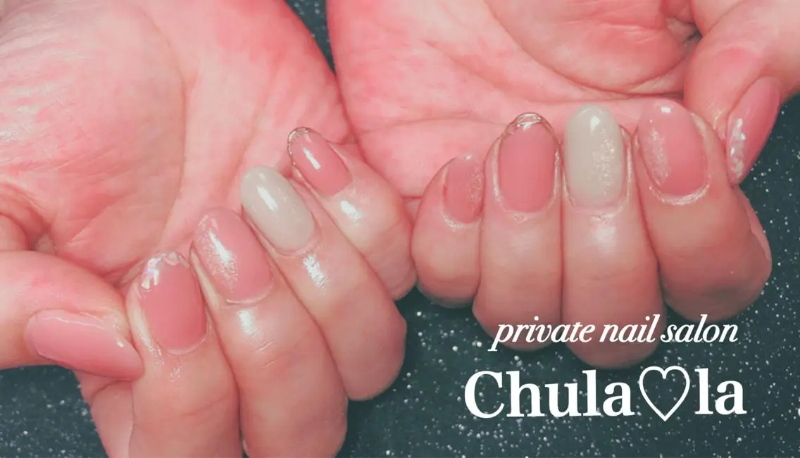 ネイル 持ち込み ハンドネイル Chula♡la 豊見城市高安のネイルデザイン