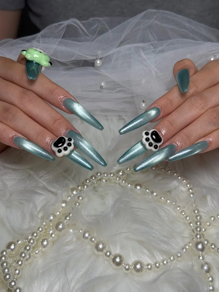 ネイル 長さ出し ジェルネイル 韓国ネイル ロングネイル シンプルネイル NEM nailstudioのネイルデザイン