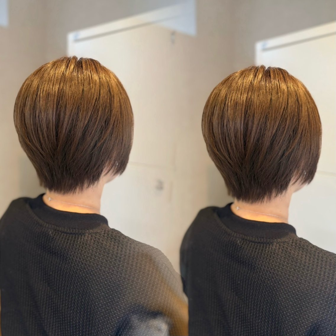 ショート ショートヘア カット ヘアカラー トリートメント 🎀モデル募集 彩里🎀のヘアスタイル