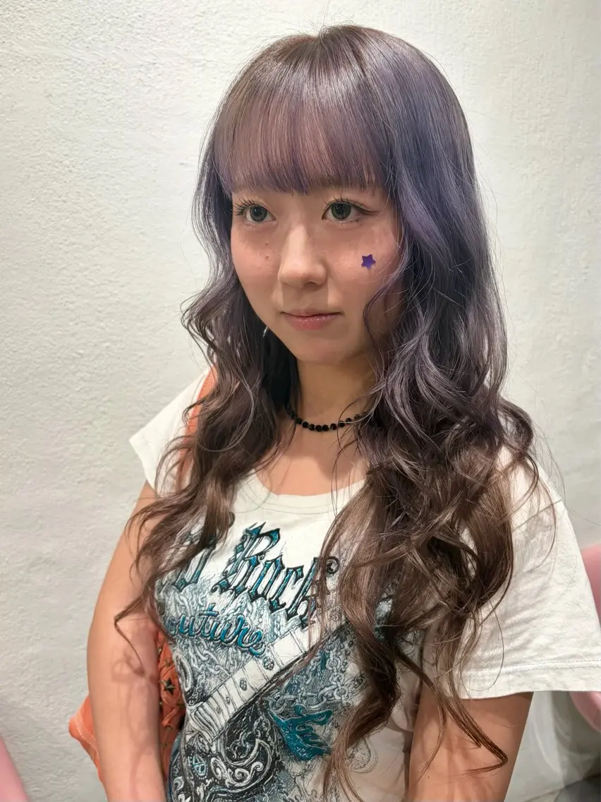 カラー ヘアカラー 佐土原 さくらのヘアスタイル