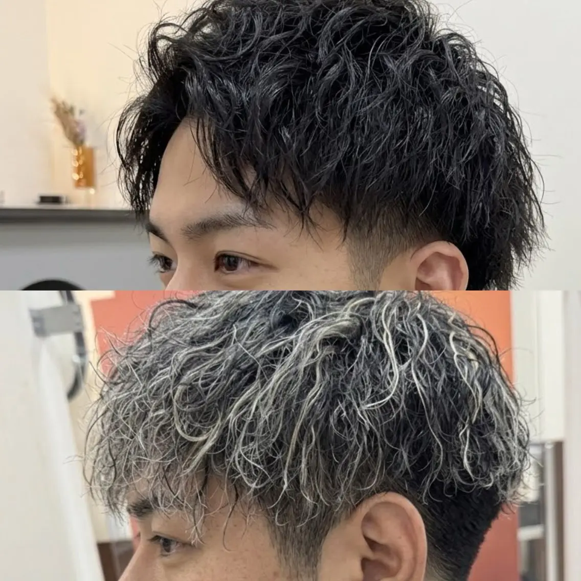 パーマ メンズ メンズパーマ カット ヘアカラー パーマ トリートメント ヘッドスパ MUTO KEITAのヘアスタイル