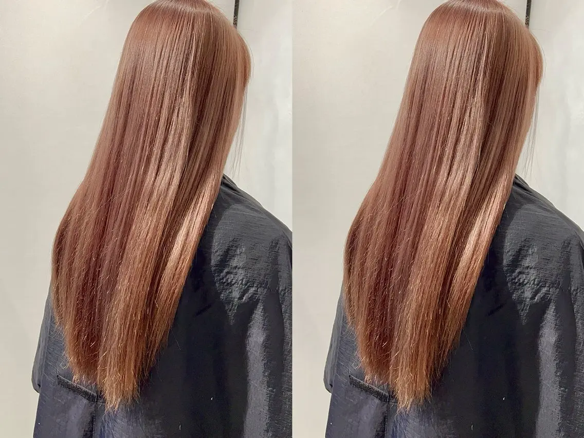 ロング カラー ベージュカラー カット ヘアカラー トリートメント 髪質改善/縮毛矯正 レイヤー/松川匠のヘアスタイル