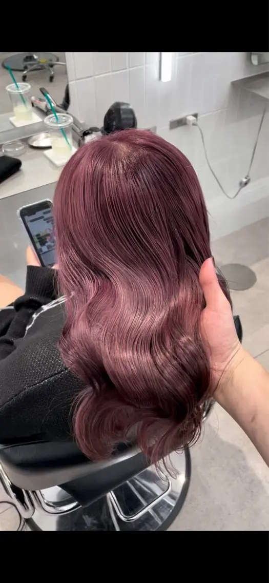 ロング ヘアカラー sera 🎀ベージュのヘアスタイル