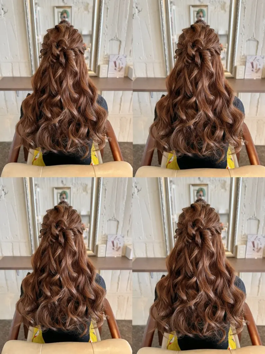 ロング ヘアアレンジ ヘアセット 🌷MAYU 🌷のヘアスタイル