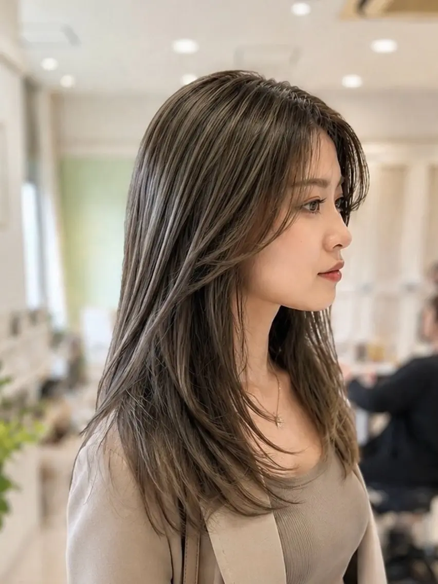 カラー カット ヘアカラー トリートメント 金子 直樹のヘアスタイル