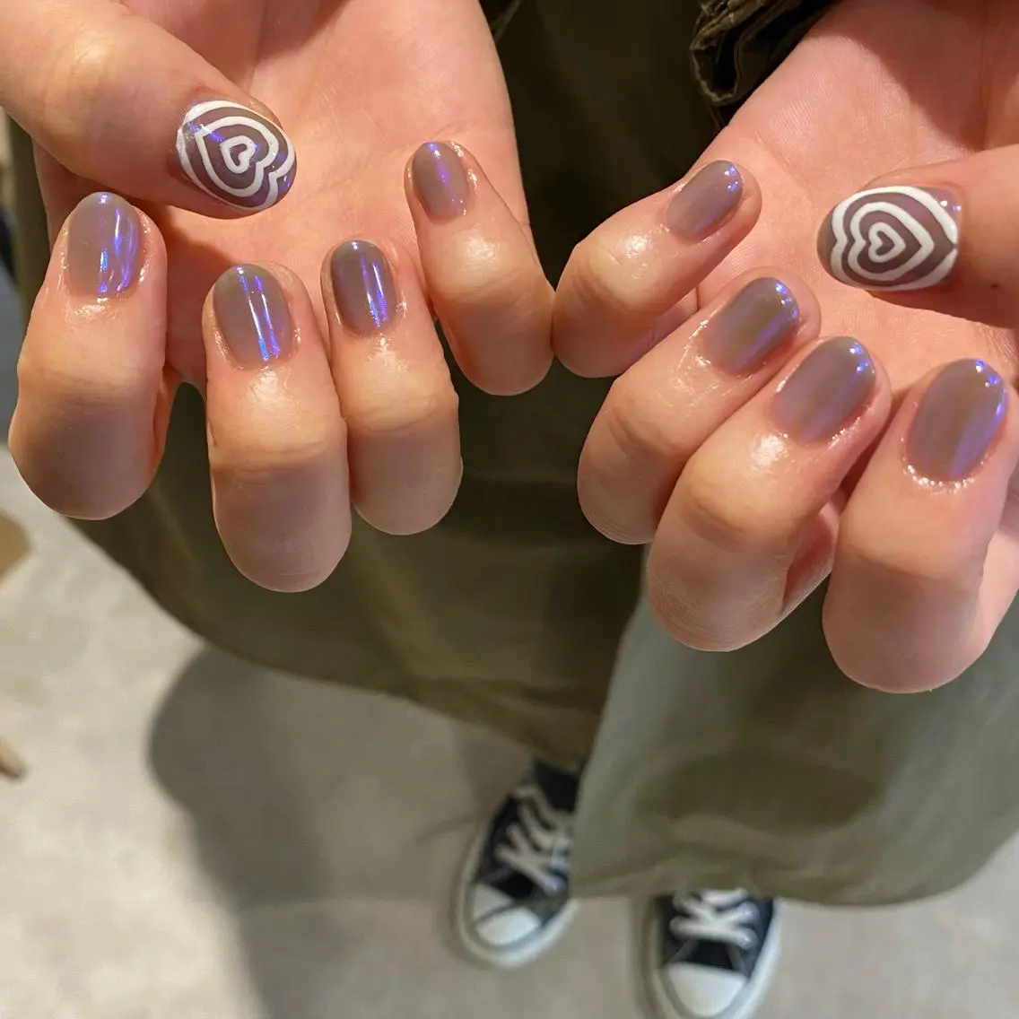 ネイル ニュアンスネイル ハンドネイル RINO AMANE nailのネイルデザイン
