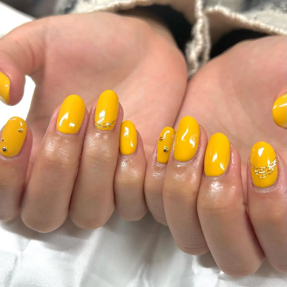 ネイル アートネイル 卒業式 ワンカラーネイル shine'an fuka🌿🫧のネイルデザイン
