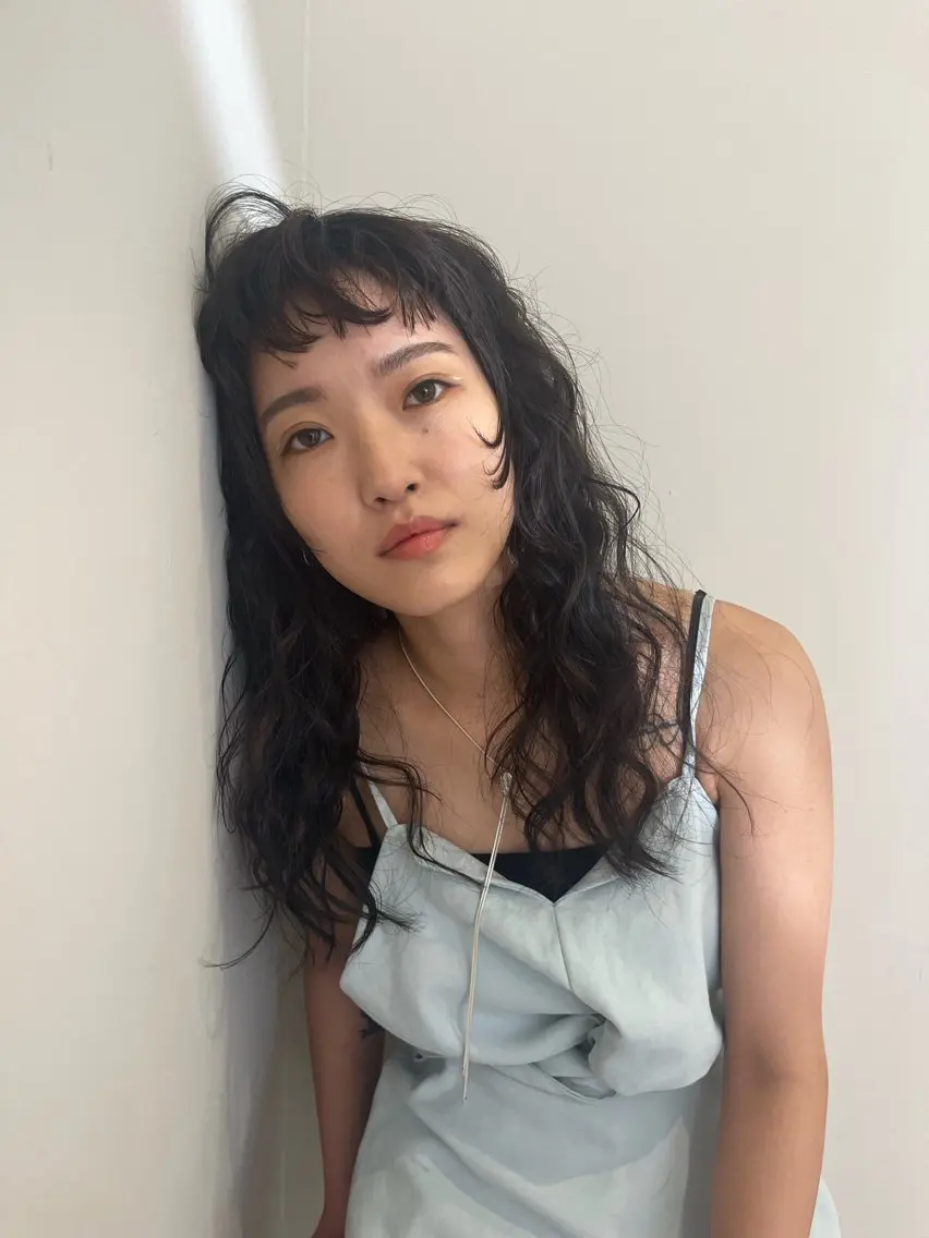 ロング ramphy 柴原 夢奈のヘアスタイル
