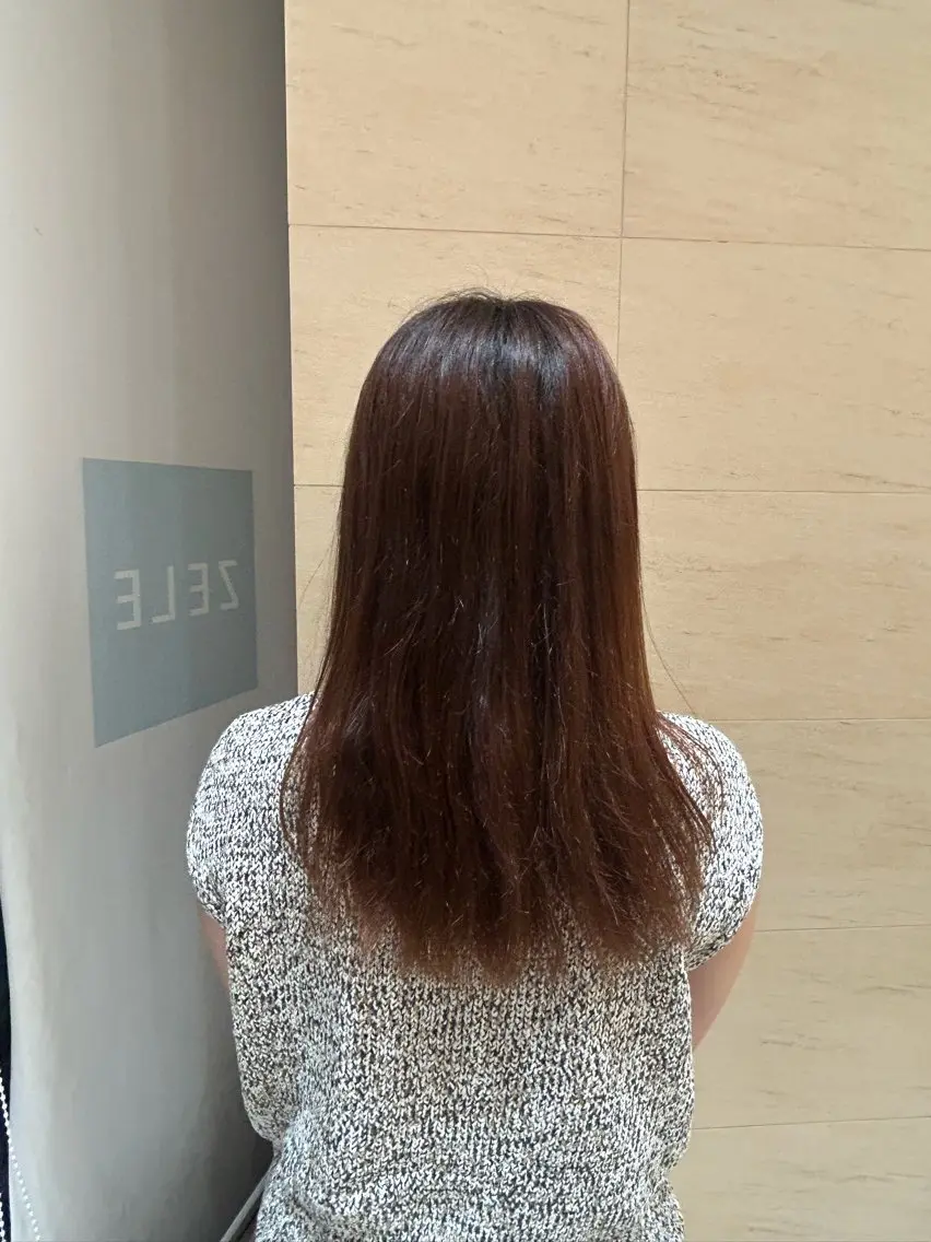 セミロング 植木 裕美子のヘアスタイル