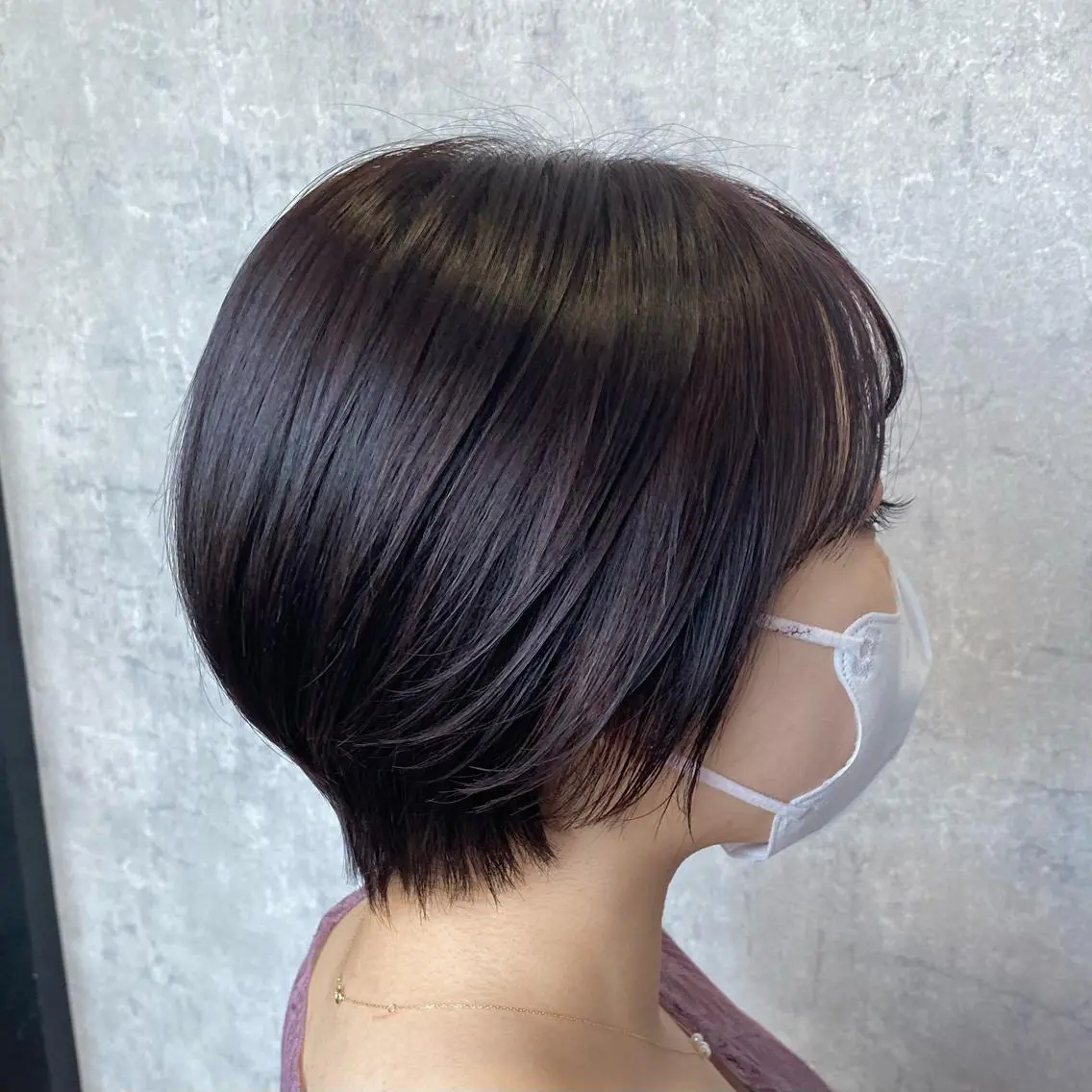 ショート カラー パーマ ヘアアレンジ カット ヘアカラー 🤍透明感カラー🤍 Ryujiのヘアスタイル