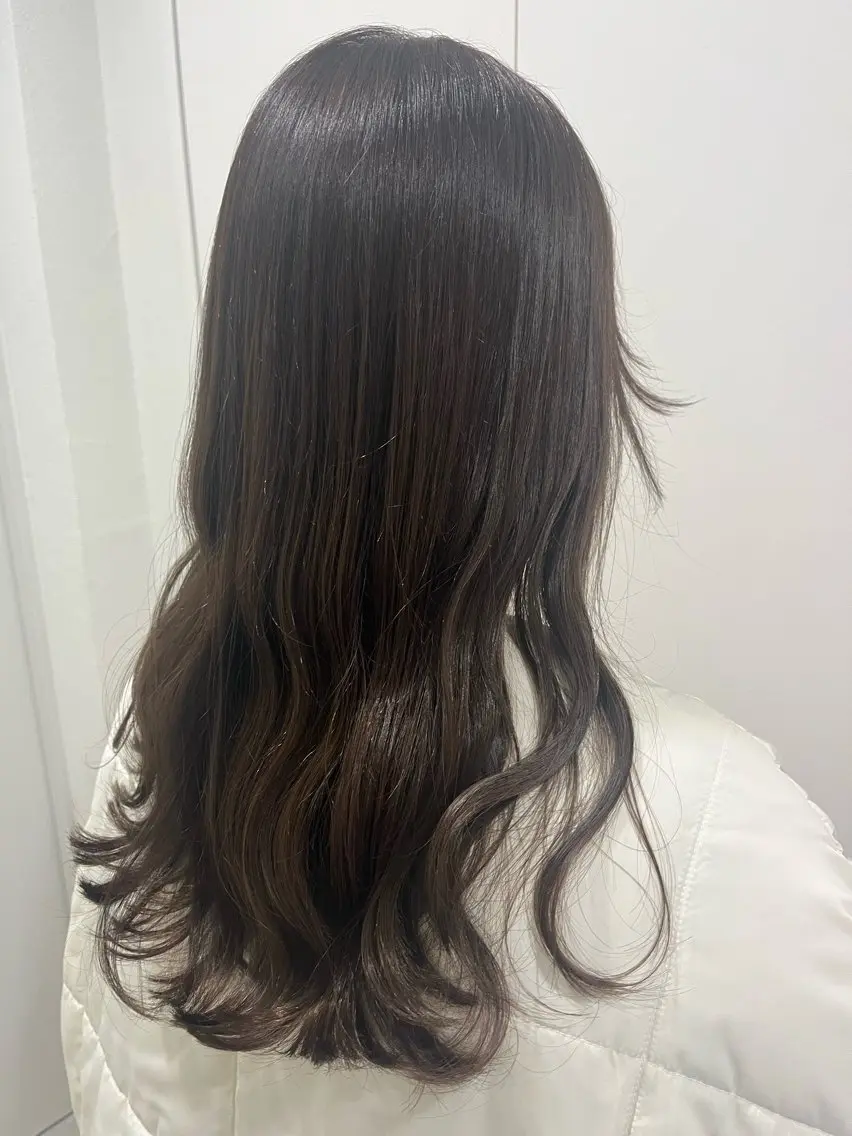 ロング カラー アディクシーカラー ヘアカラー トリートメント Eleanor 池袋 🧸Madoka🧸のヘアスタイル