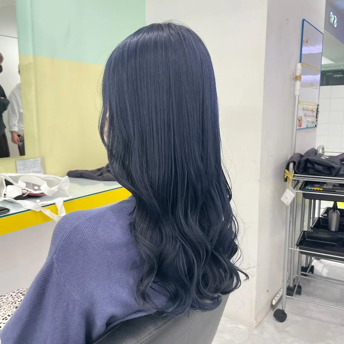 ロング 縮毛/ダブルカラー 🦋ベージュヘア🦋のヘアスタイル