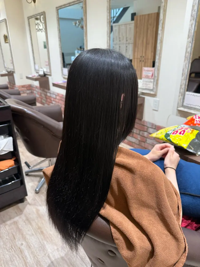 ロング メンズパーマ 似合わせカットのヘアスタイル